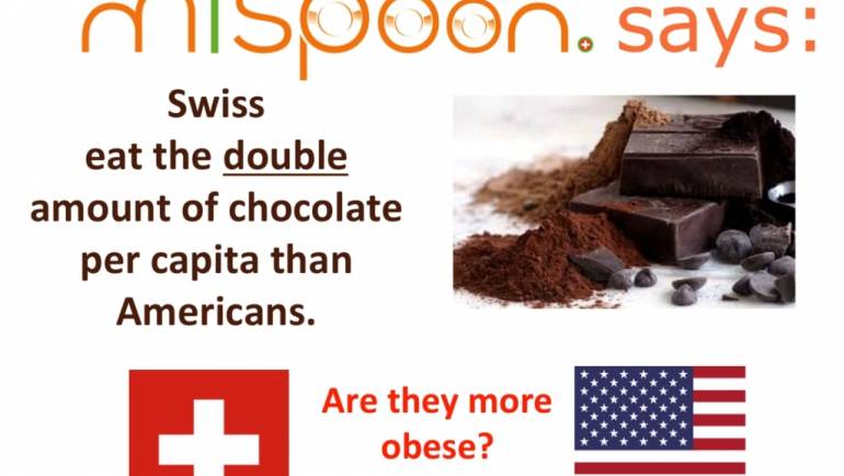 #mispoon says: swiss eat the double amount of chocolate per capita than americans. Are they more obese?