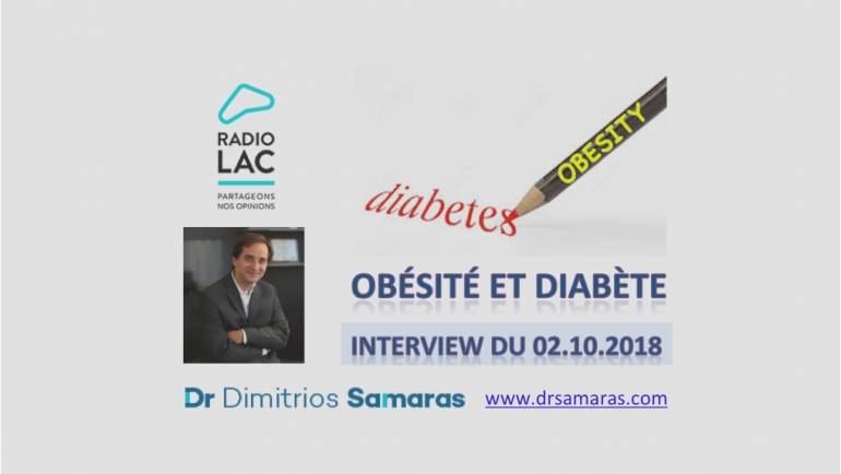 Obésité et Diabète, Radio Lac, 02.10.2018