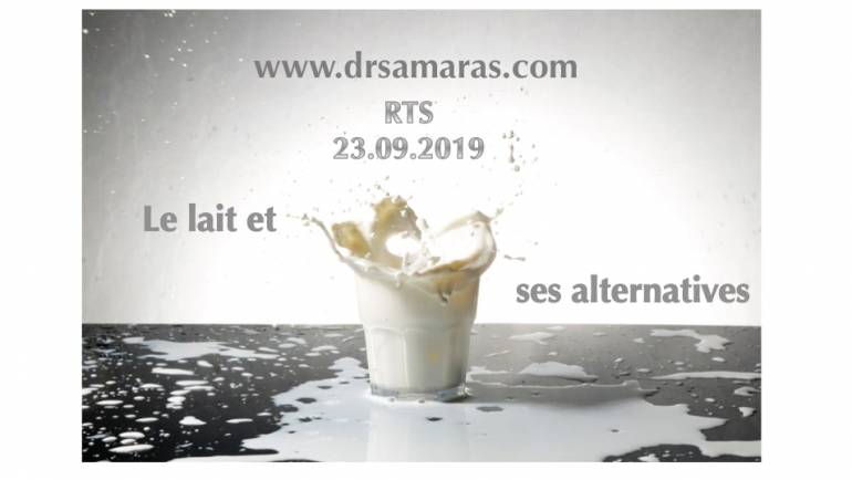 Le lait et ses alternatives, Futur antérieur-RTS, 23.09.2019